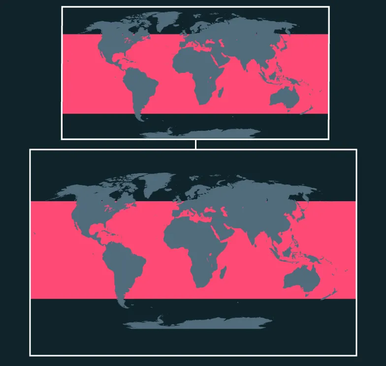 Hawksbill Turtle distribution map