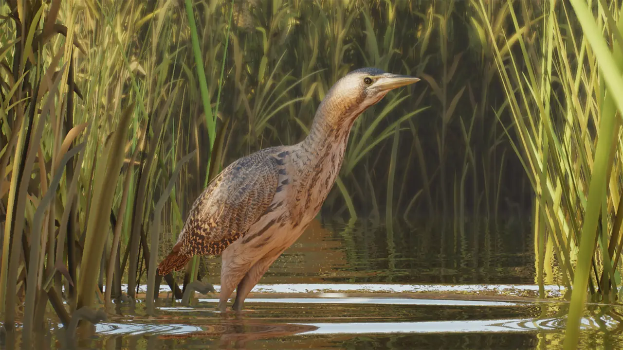 Eurasian Bittern in Planet Zoo 2