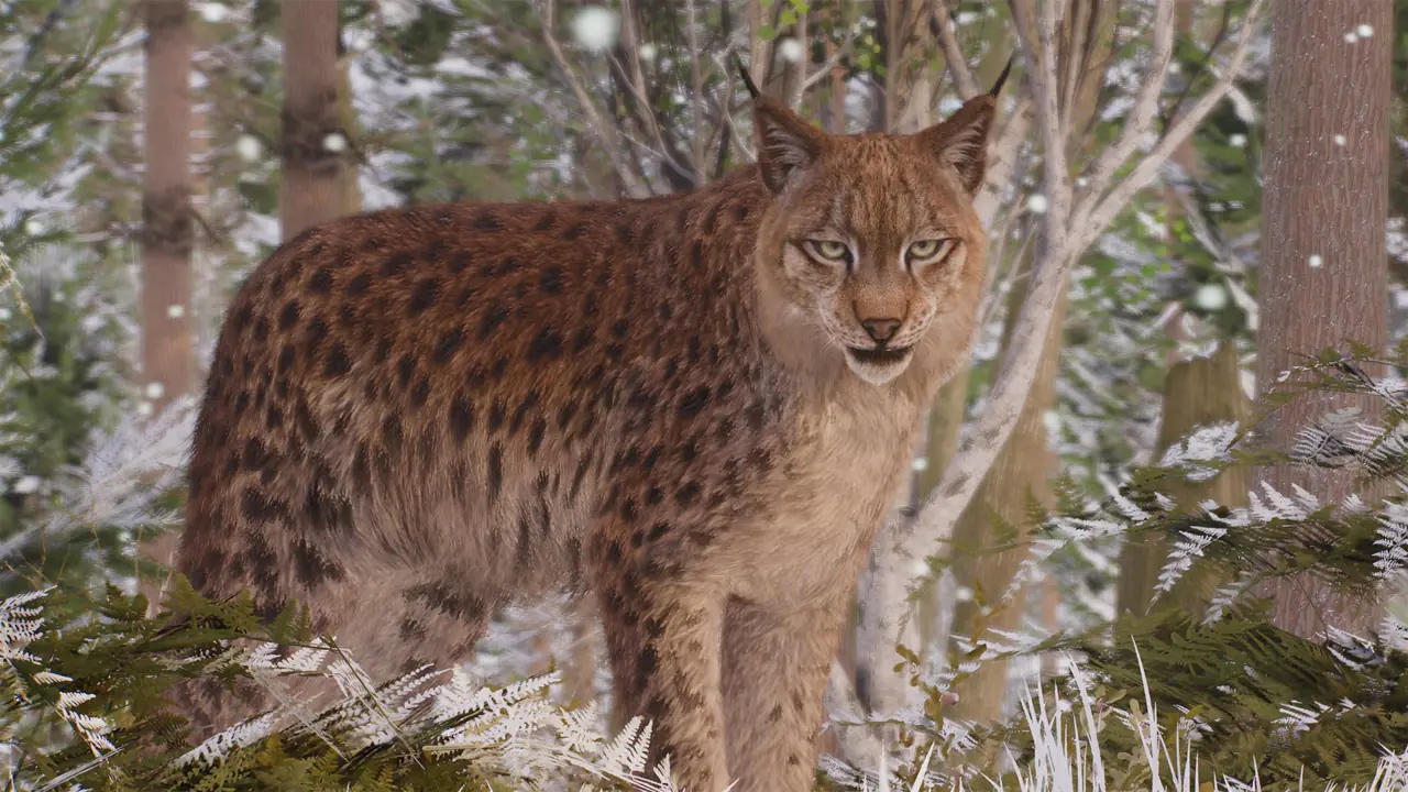 Eurasian Lynx in Planet Zoo 2