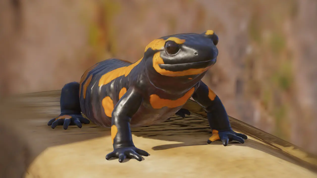 Fire Salamander in Planet Zoo 2
