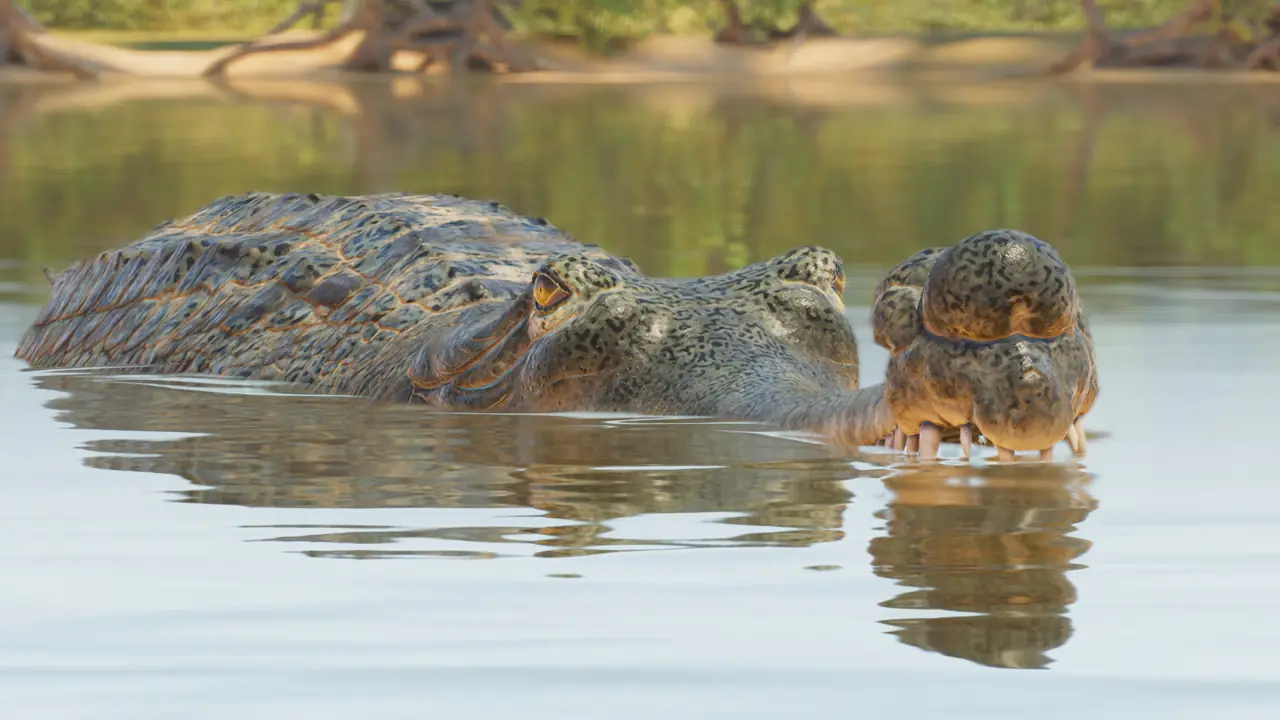 Gharial in Planet Zoo 2