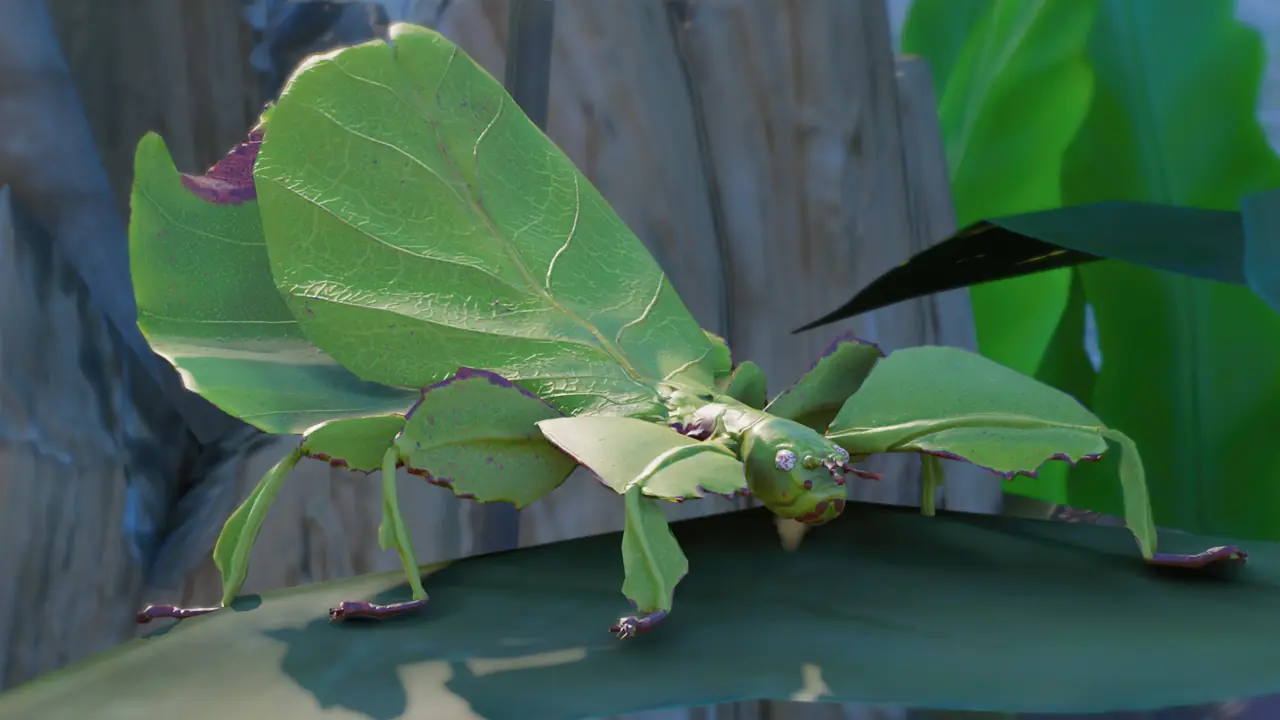 Giant Malaysian Leaf Insect in Planet Zoo 2
