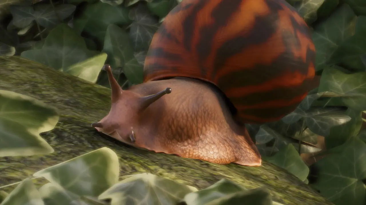 Giant Tiger Land Snail in Planet Zoo 2