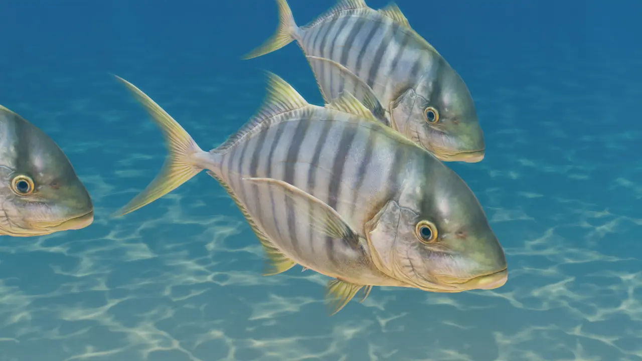 Golden Trevally in Planet Zoo 2