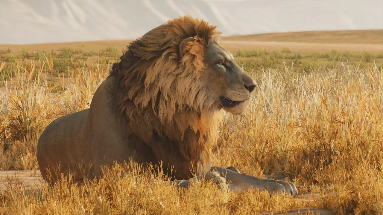 Lion in Planet Zoo 2
