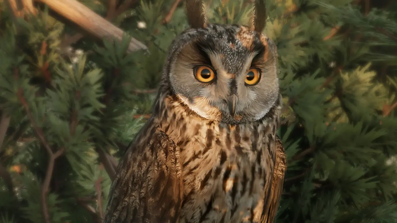 Long-Eared Owl in Planet Zoo 2