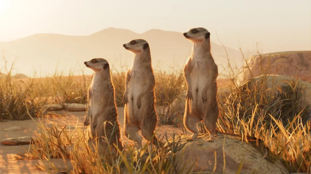 Meerkat in Planet Zoo 2