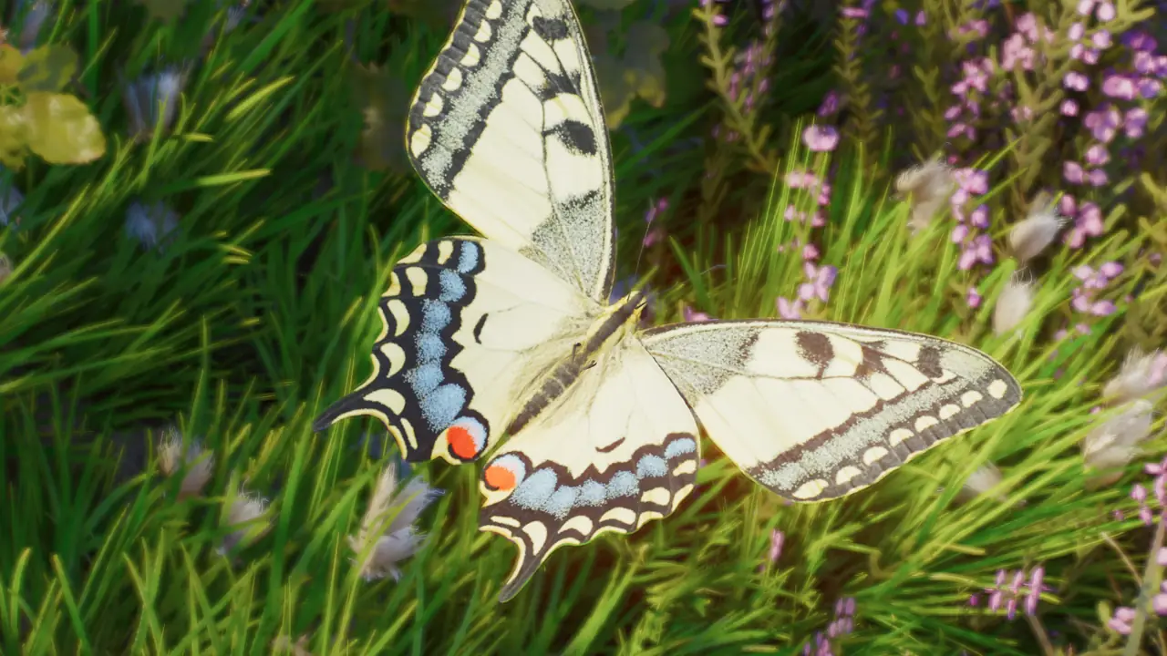 Old World Swallowtail in Planet Zoo 2