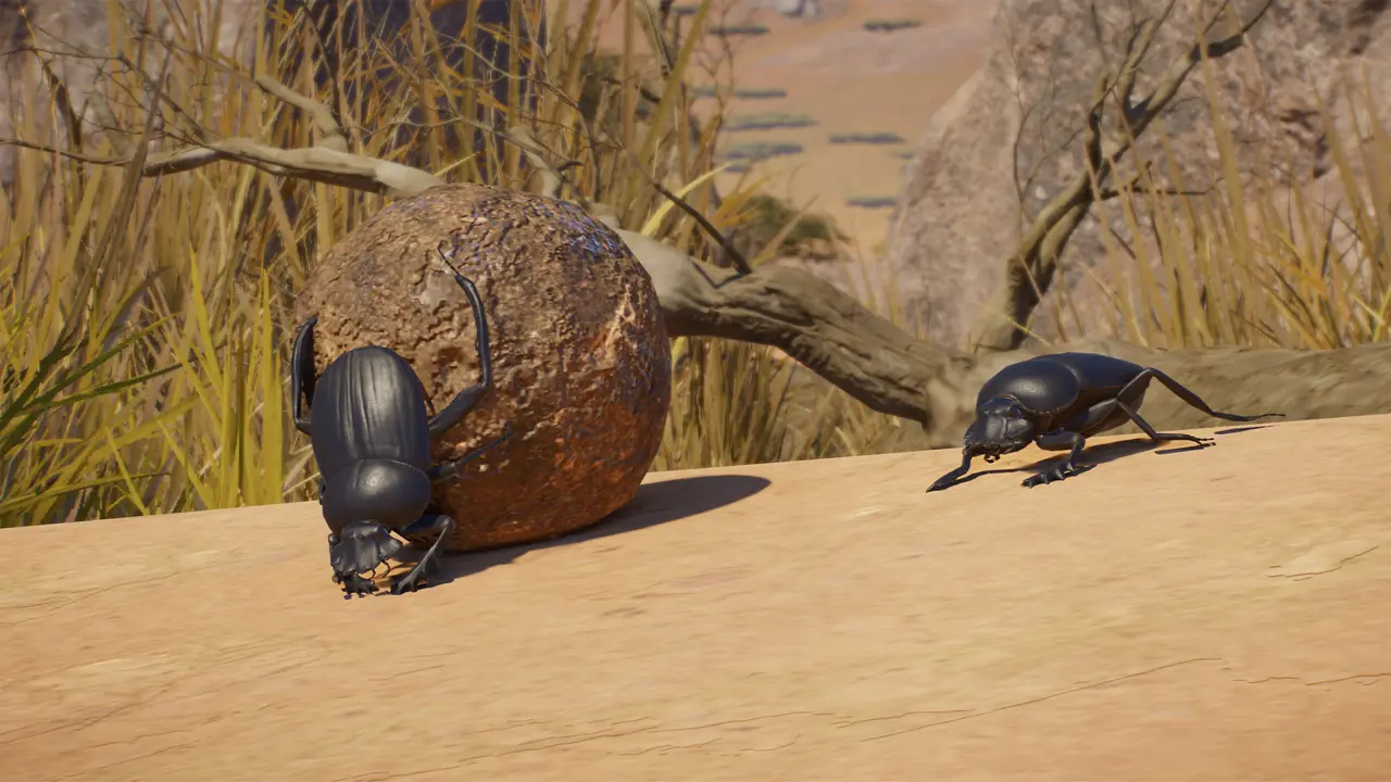 Sacred Scarab Beetle in Planet Zoo 2