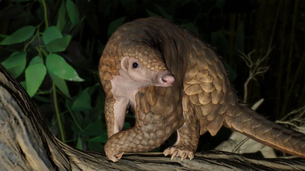 Sunda Pangolin in Planet Zoo 2