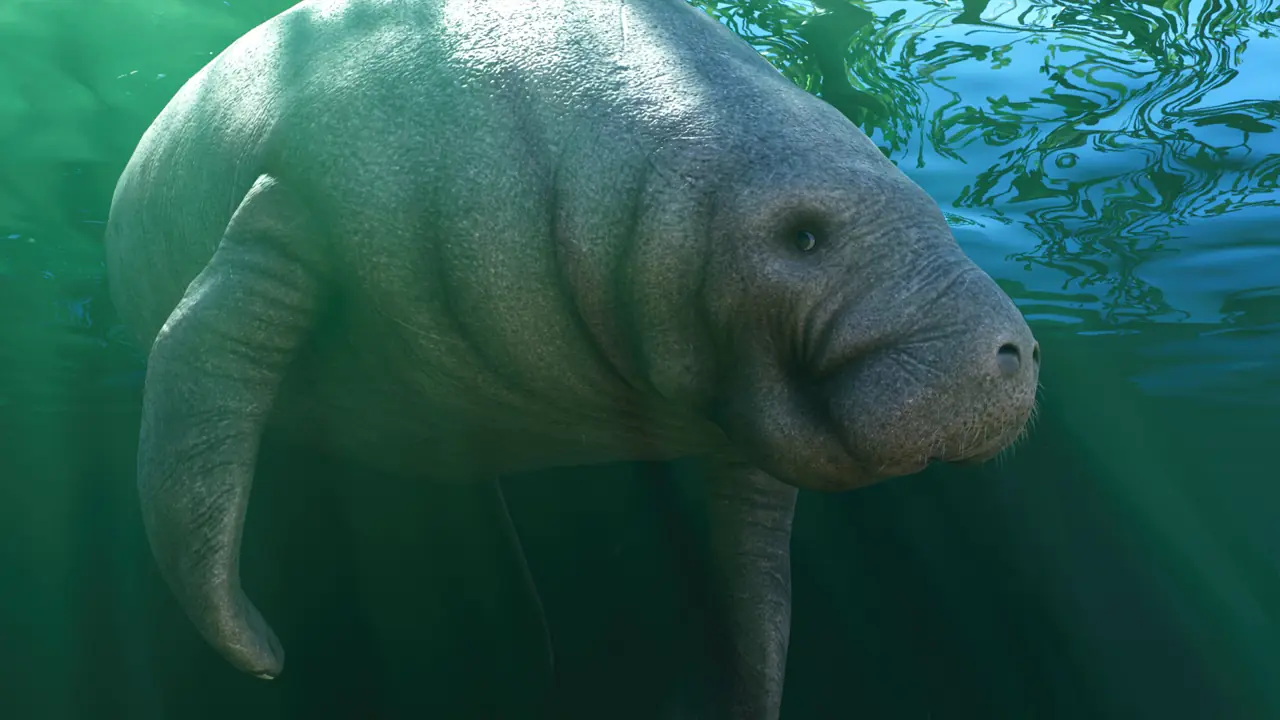 West Indian Manatee in Planet Zoo 2